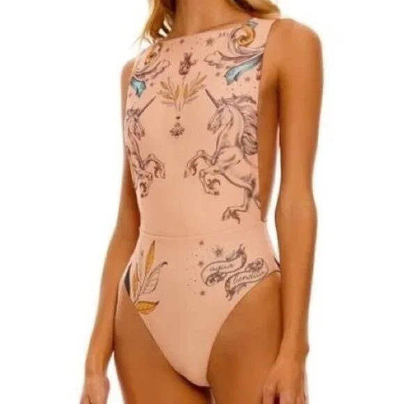 NWT Agua Bendita One Piece Swimsuit, XL - Picture 1 of 1